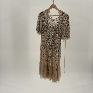 Needle & Thread Sequin Bobbi Midi Dress